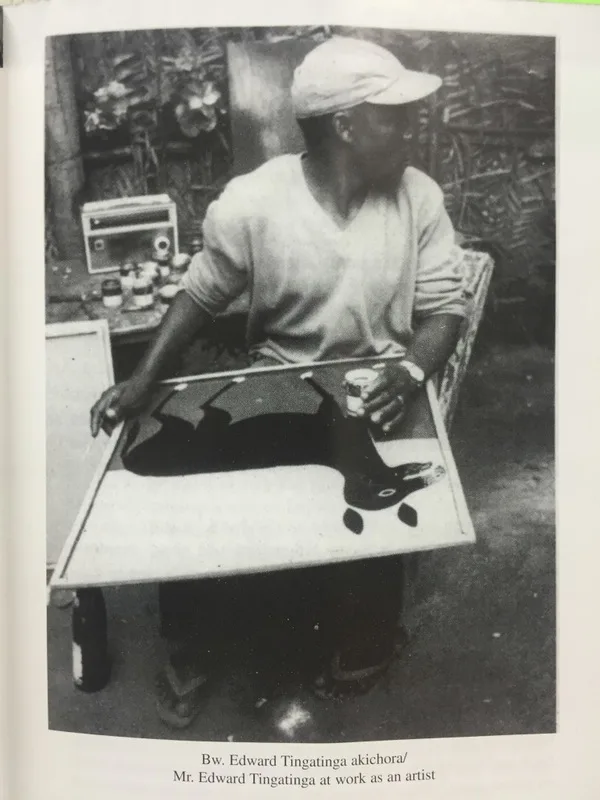 Tinga Tinga藝術創始人Edward Saidi Tingatinga